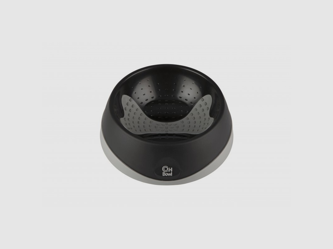 LickiMat Oh Bowl Small ø 16 cm Schwarz