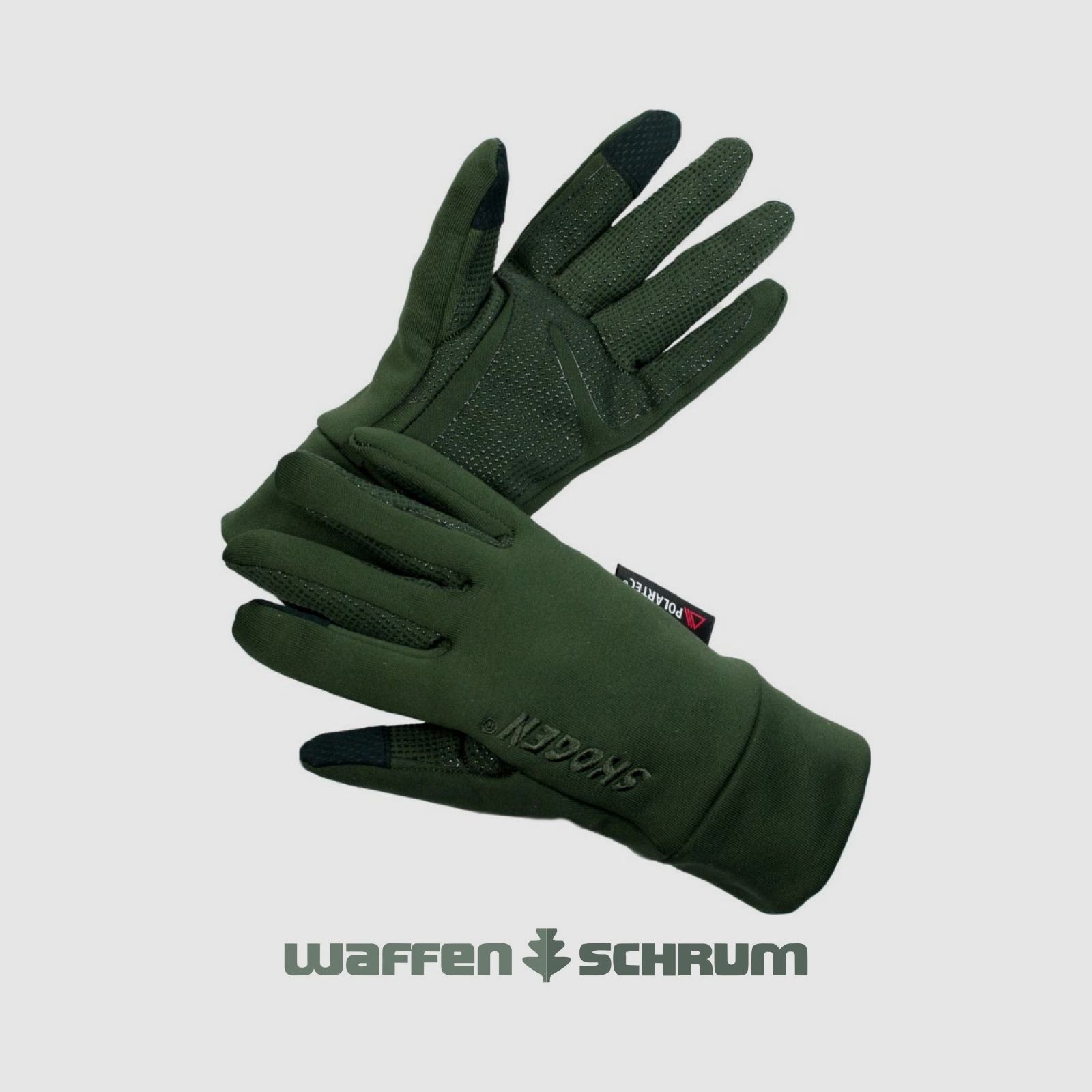 Skogen Handschuh Polartec Dunkel-Olive