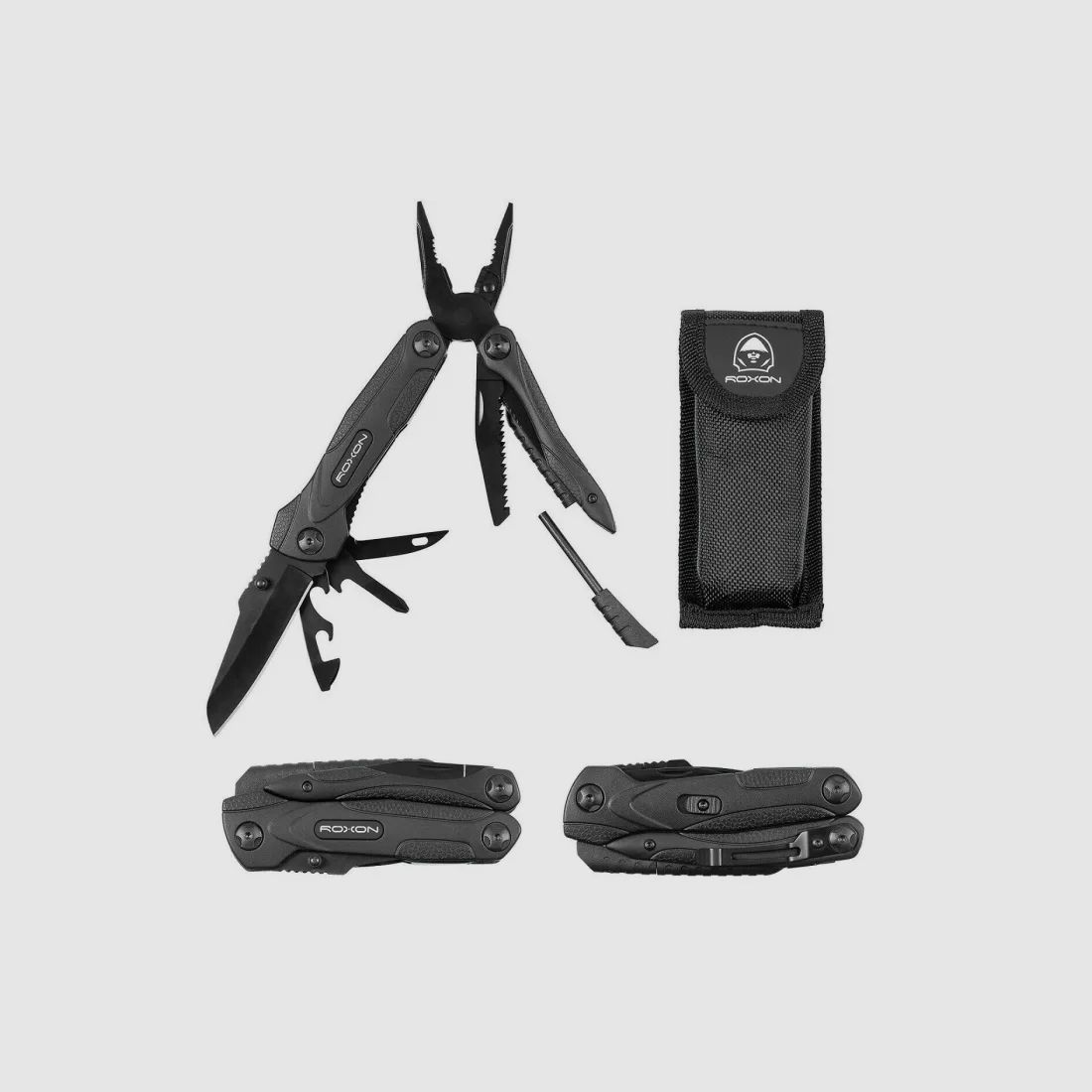 Multifunktionstool Roxon "Spark" in Schwarz