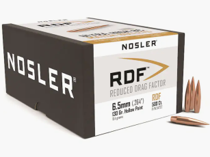 Nosler pocisk 6,5mm/.264 RDF 130GR HPBT 500 sztuk