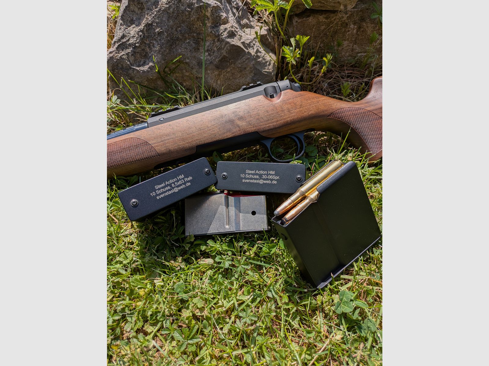 10 shots magazine Steel Action HM/10 round magazines Steel Action HM