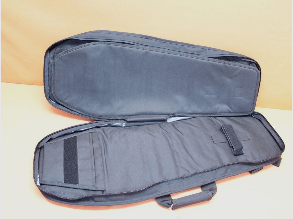 UTG - Leapers UTG Alpha Battle Carrier Sling Pack 34" Black/Metallic Grey (PVC-PSP34) Waffentasche (ca.86x36x15cm)