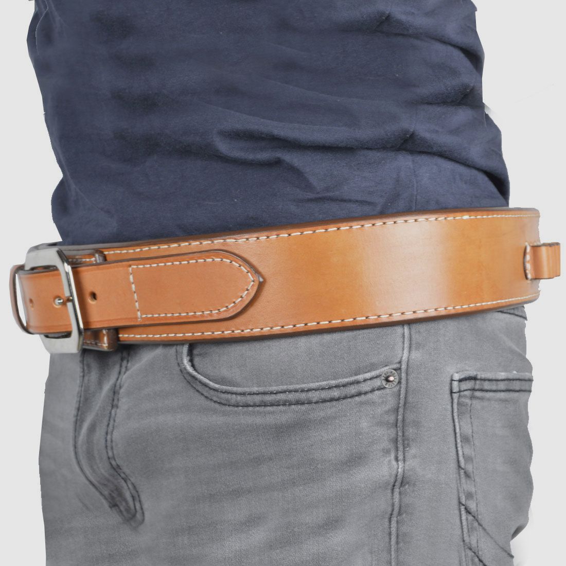 Western Belt XXL .44/.45 Brown, image 3 sur 5
