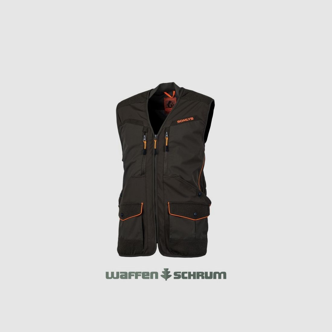 Gilet Softshell Herren Somlys Verde
