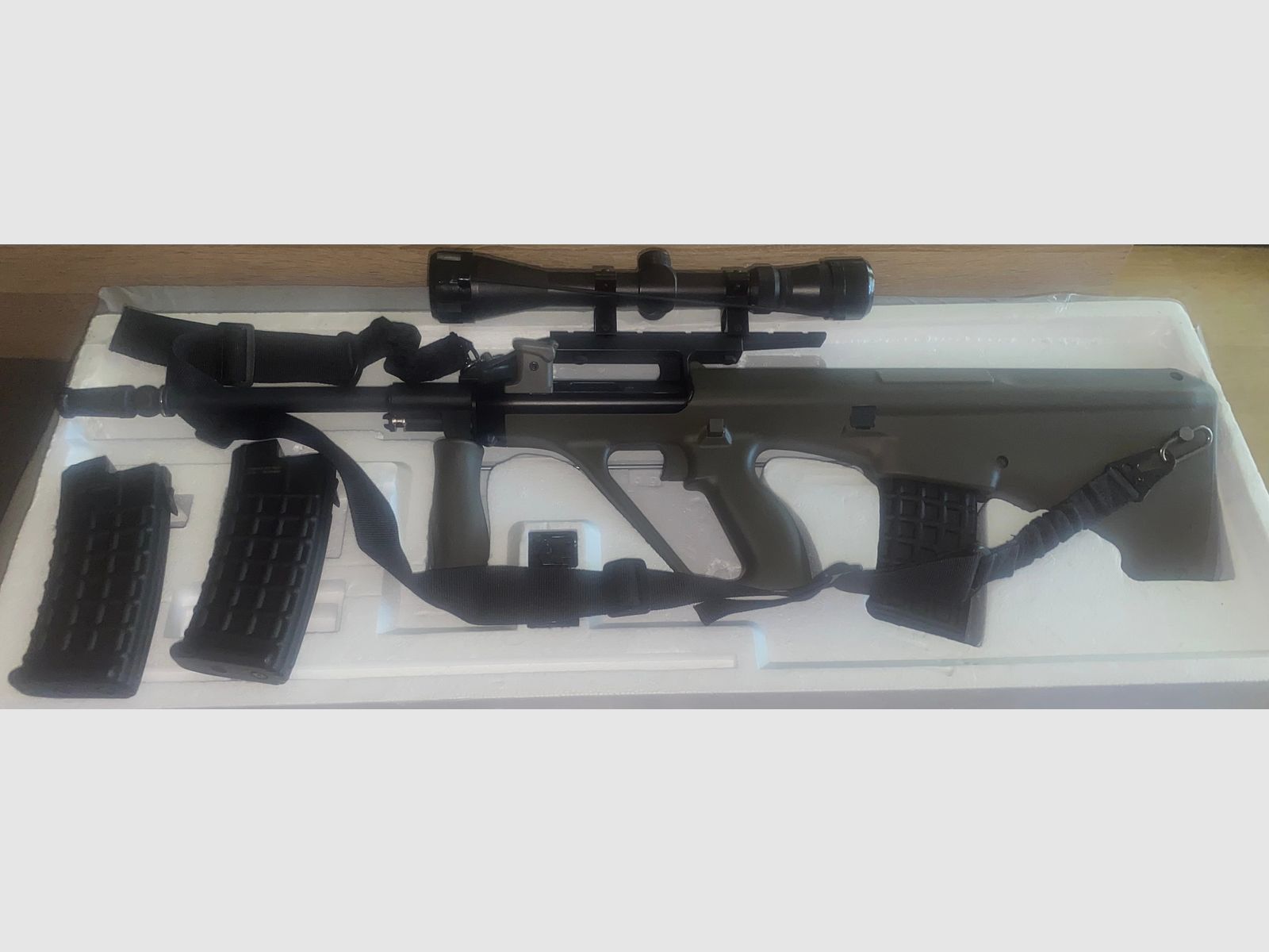  Airsoft JG S77 A2 AUG GEN3 , S-AEG Begadi