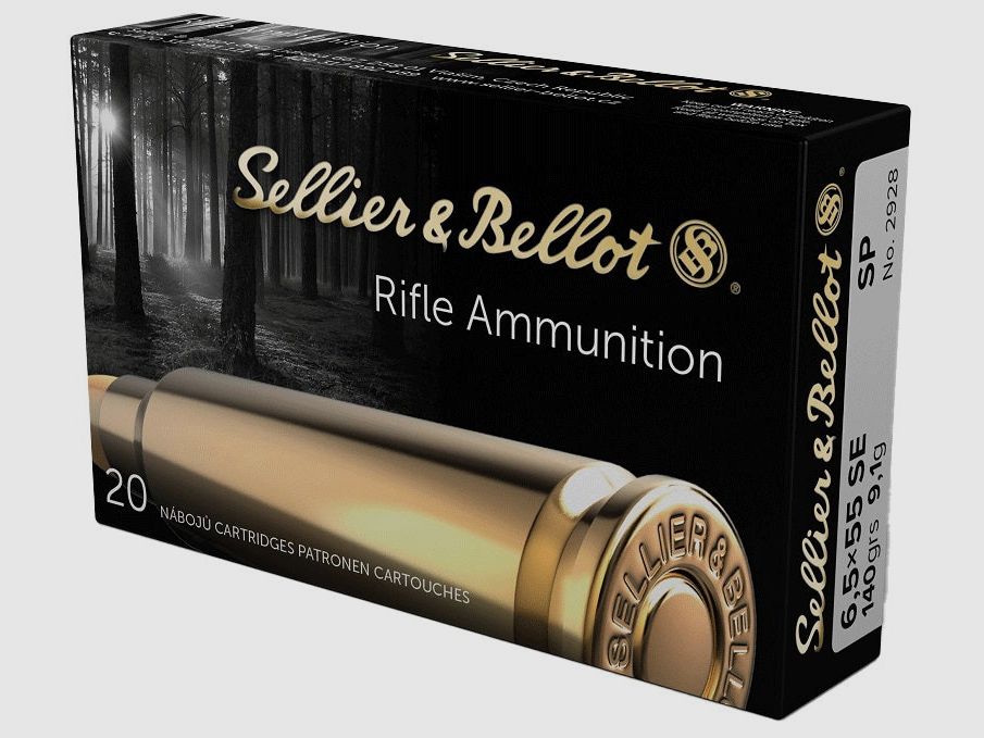 Sellier & Bellot Soft Point - Kal. 6.5x55 SE, Bild 1 von 3