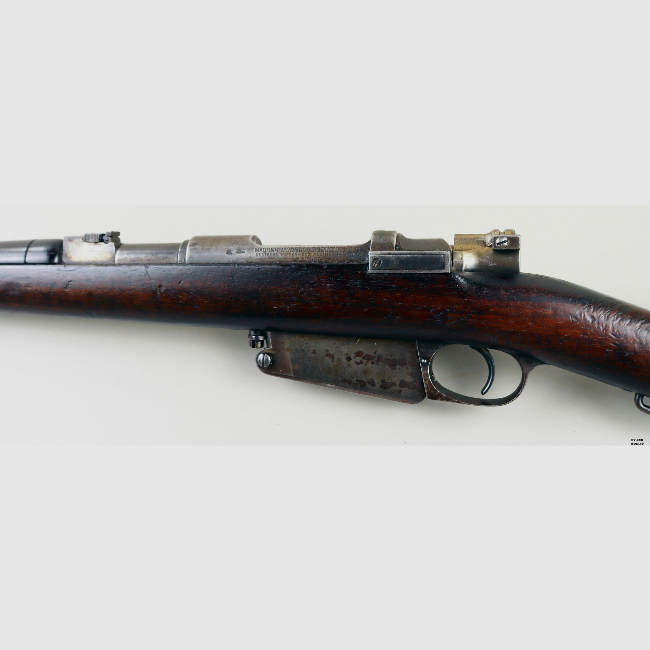 Gewehr DWM mod. Mauser Modelo Argentino 1891 Kavallerie Kal. 7,65 Maus Seriennr. C5130, Bild 4 von 17