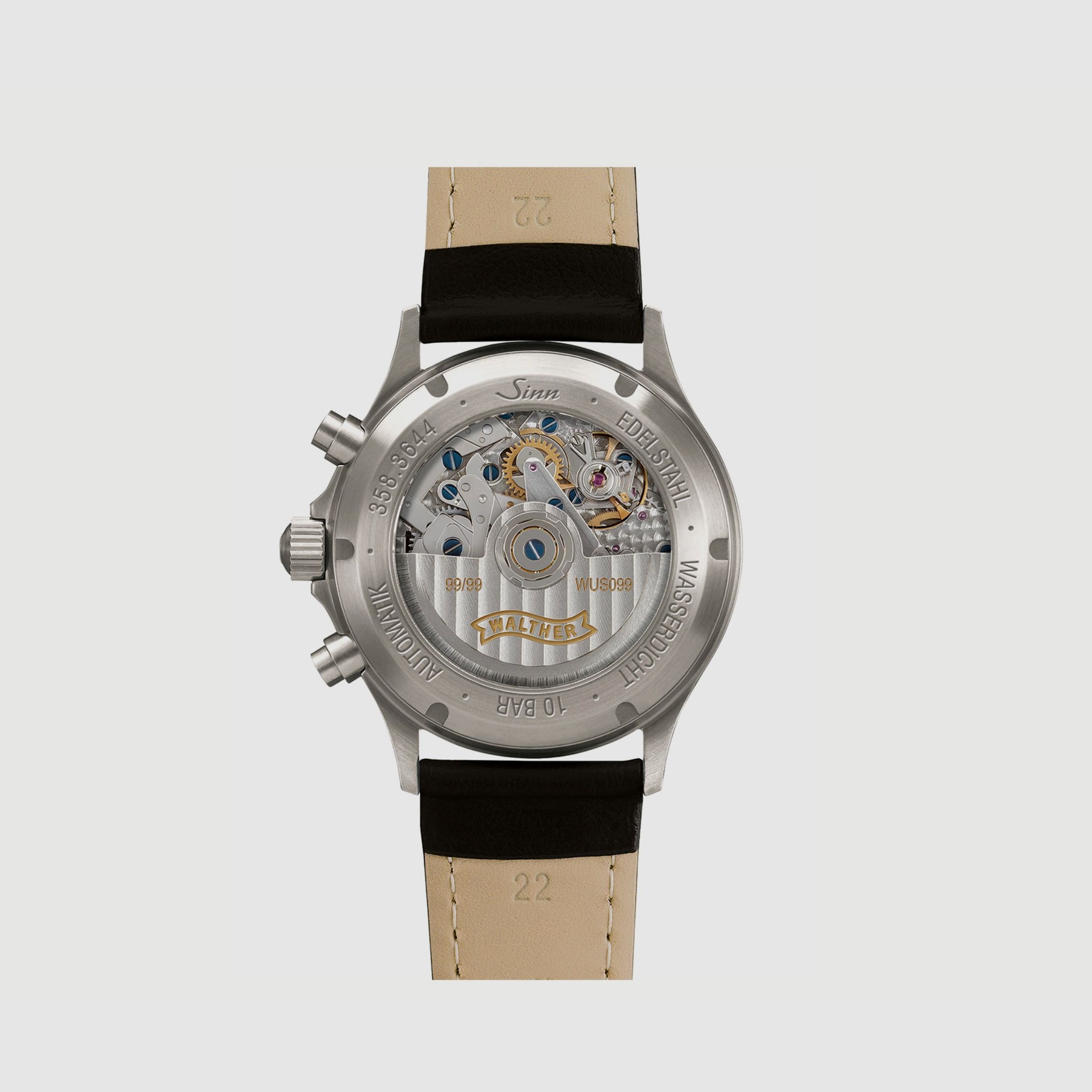 PDP STEEL FRAME FS 4,5" X SINN 358 WALTHER Set limited Edition