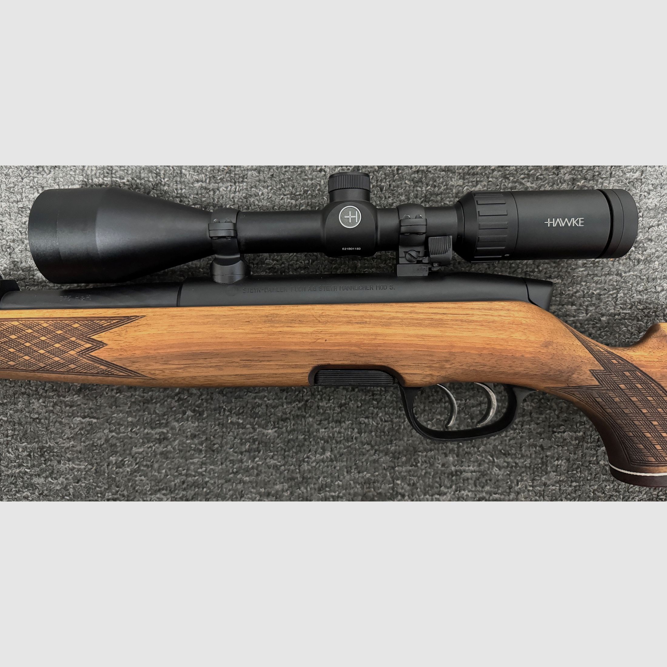 Steyr Mannlicher .375 H&H Magnum incl. scope 3-9x50