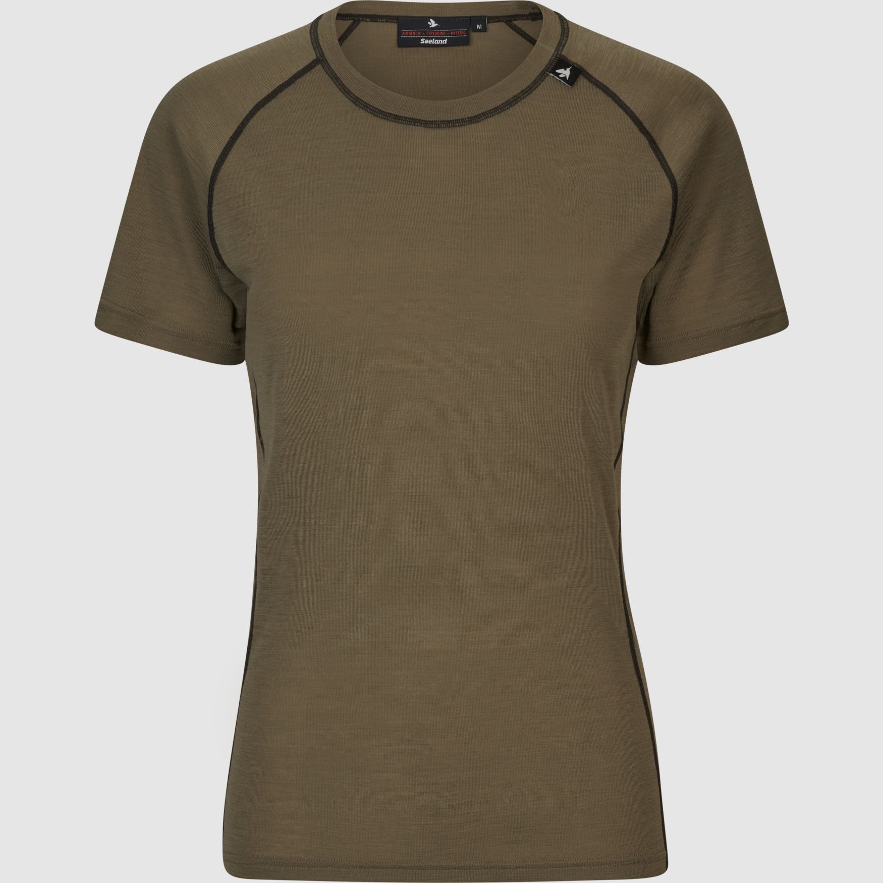 Seeland Apex Aia Merino T-Shirt Damen Covert Green, M