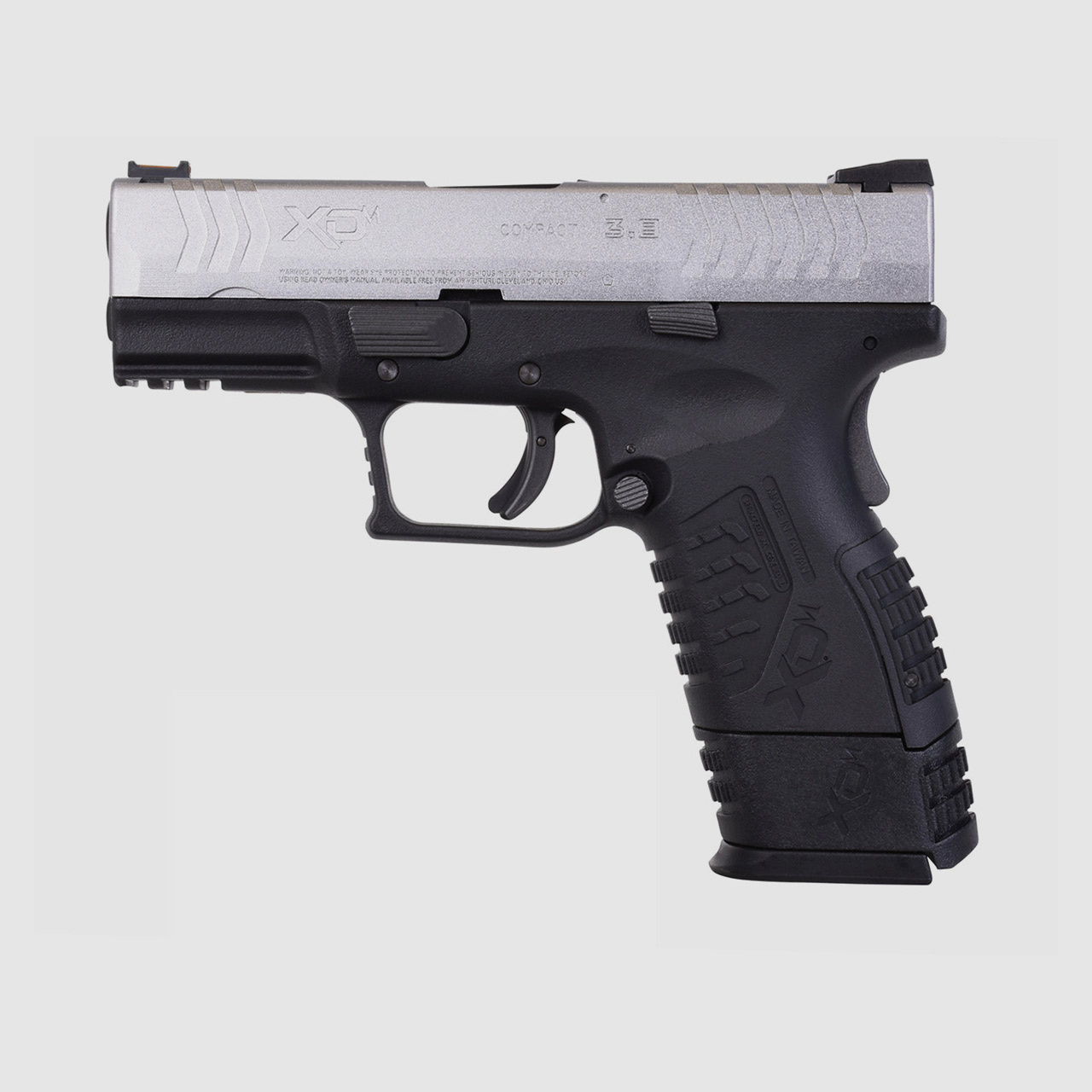 CO2 Pistole Springfield XDM 3.8 Zoll Compact Blowback bicolor Kaliber 4,5 mm BB (P18)
