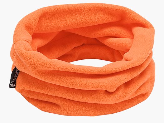 Pinewood col en polaire, orange fluorescent