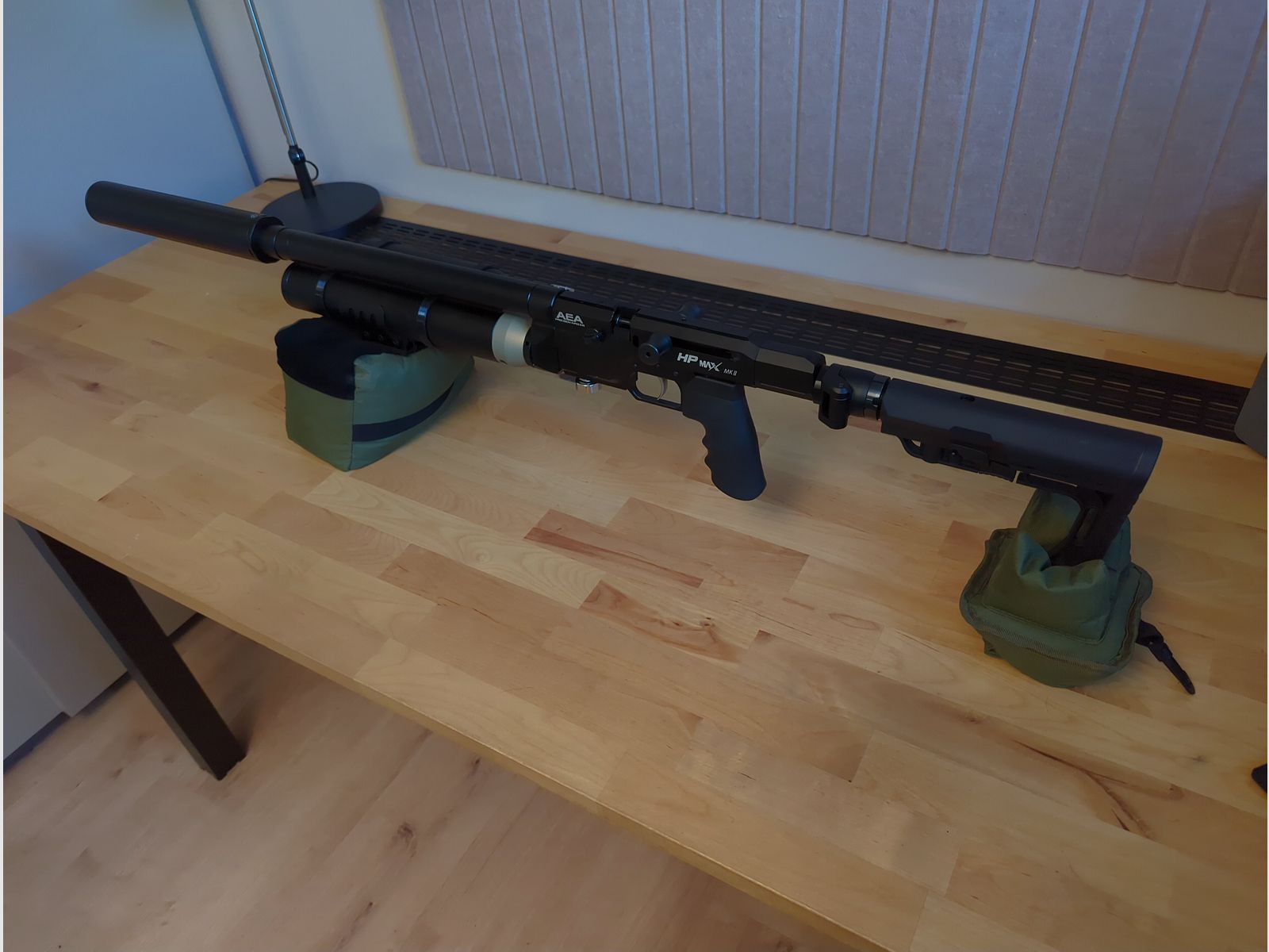 AEA HP Max 2 mit Zubehör und Anbauteilen