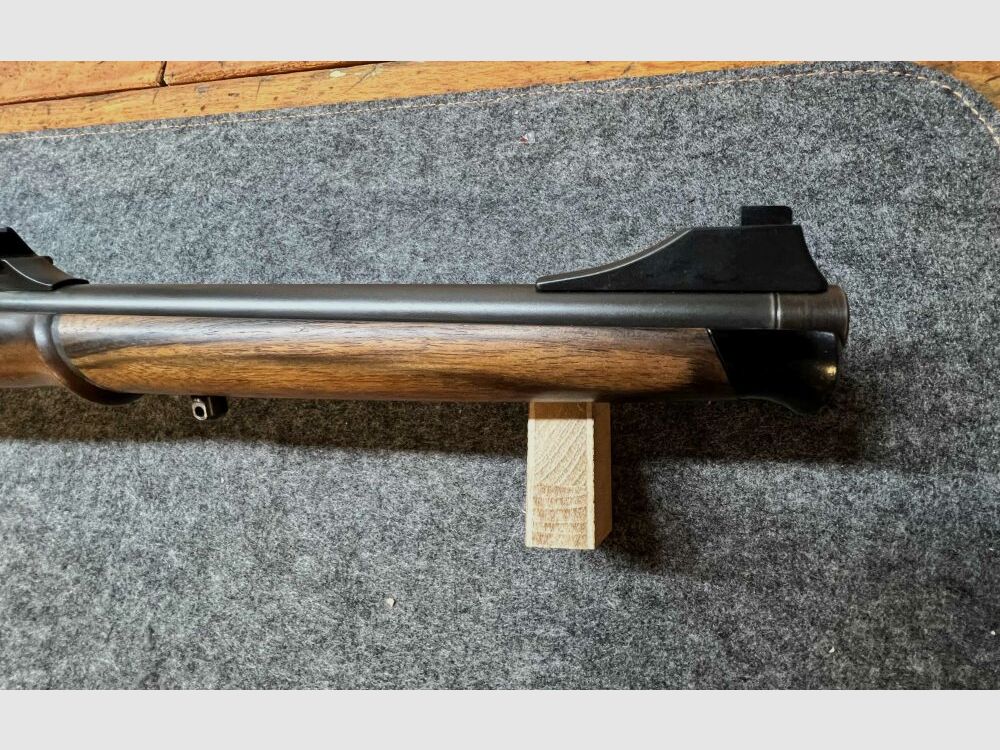 Blaser Kipplaufbüchse K95, Kal. .308Win, Stutzen, mit Holz-Lochschaft "Unik .308Win