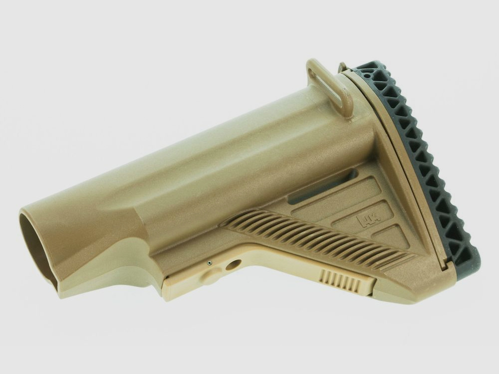 Heckler & Koch HK417 / MR308 stock concave with short adjustment lever, RAL8000