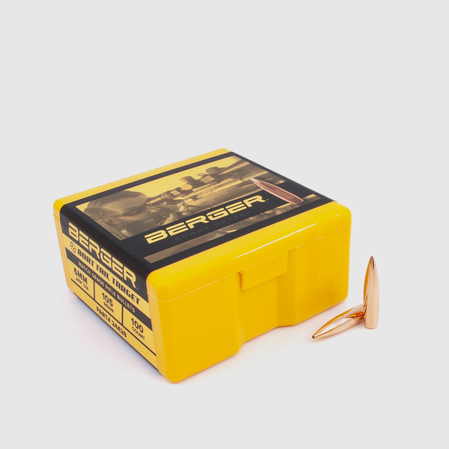 Berger Geschoss 6mm/.243 BT Target 105GR 100 Stück, Bild 8 von 11