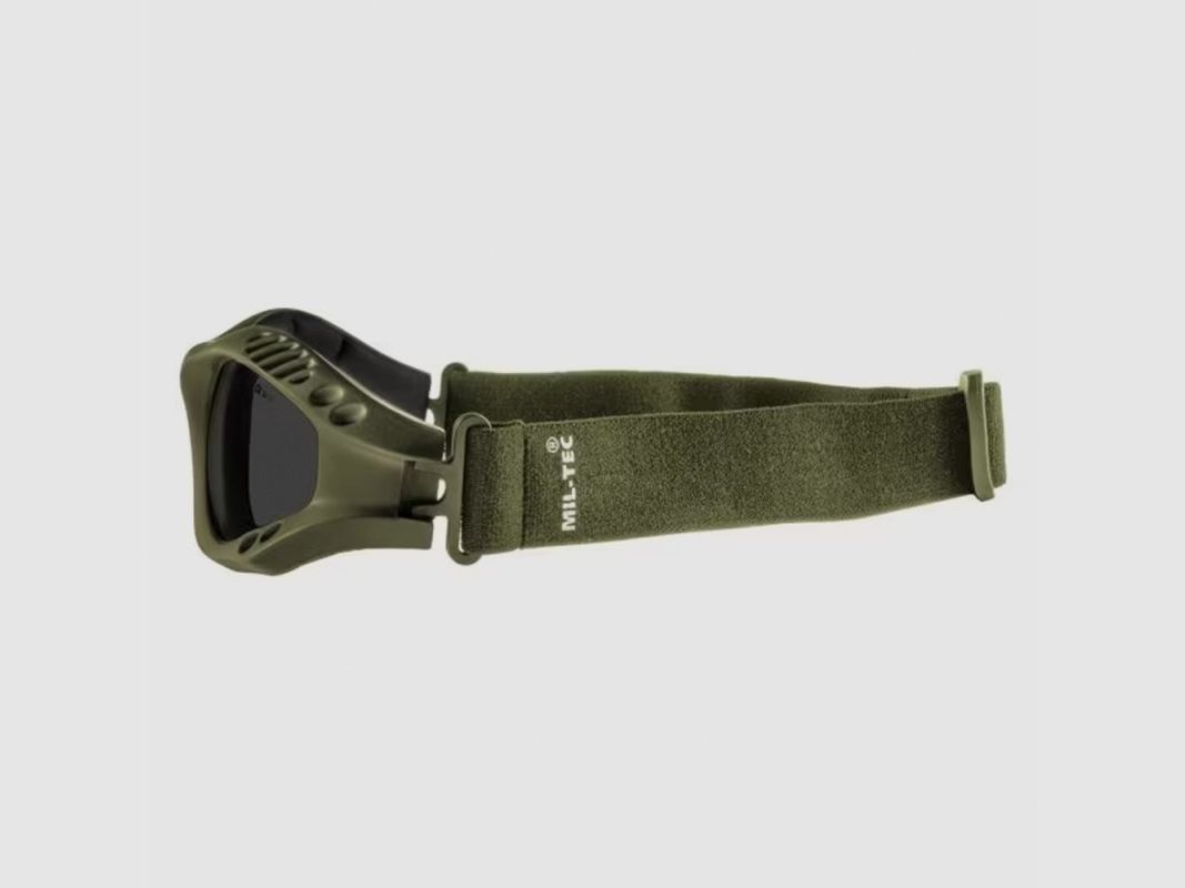 MIL-TEC COMMANDO GOGGLES AIR PRO SMOKE OLIVE Tactical Goggles, image 2 of 3