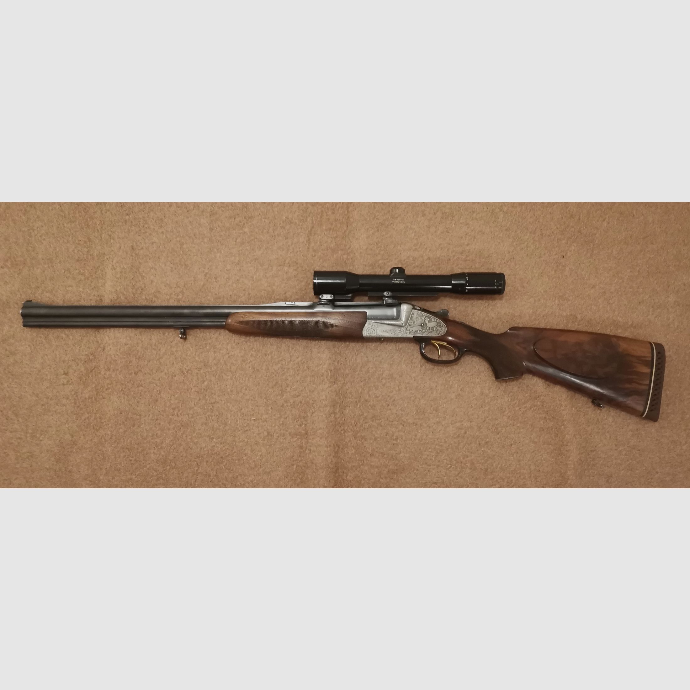 Fusil à deux coups Winkler Ferlach 5,6 x 50 R Mag., 16/70