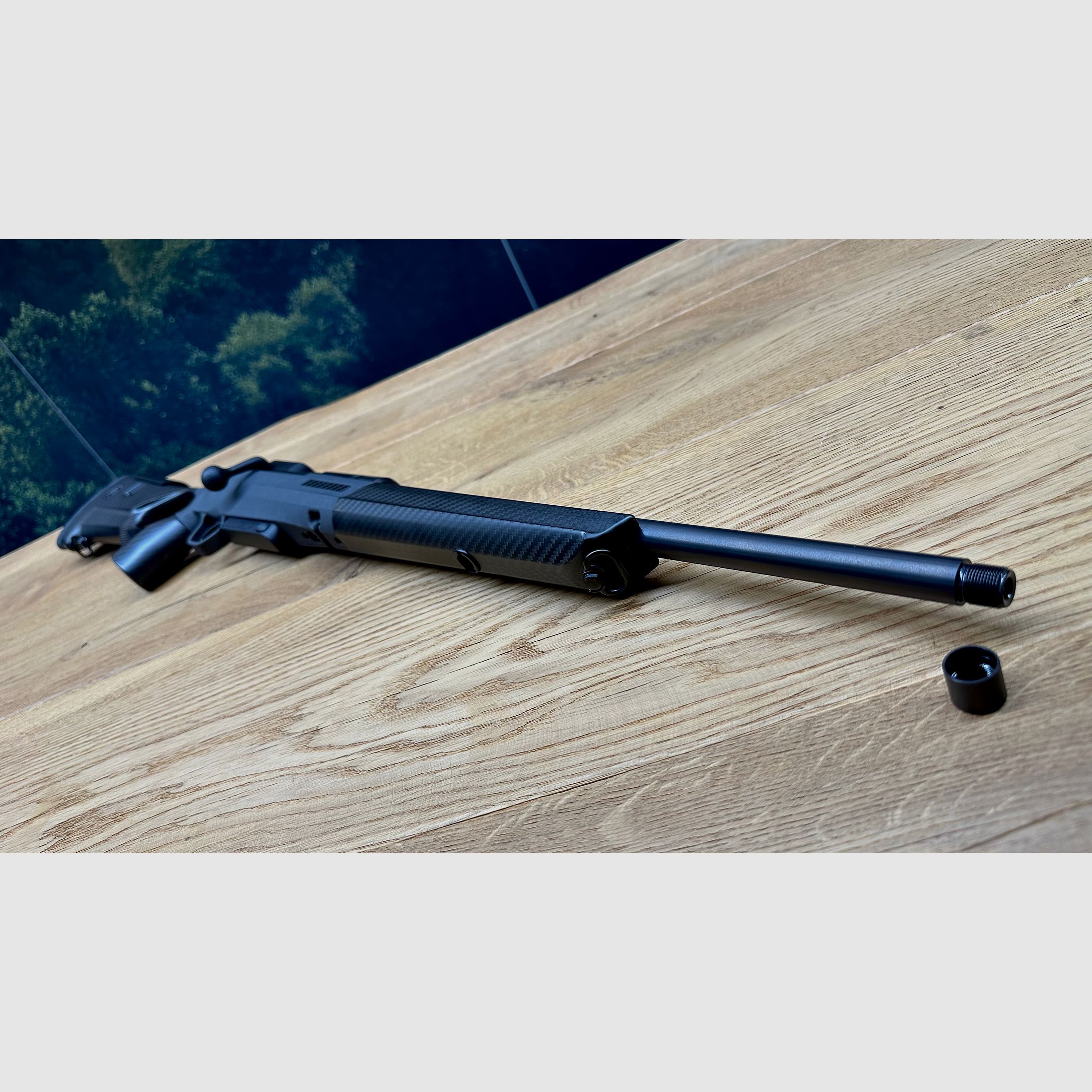 Mauser 25 Extreme mit FBT Carbon-Lochschaft / .308 Win / LL 51cm / M15x1 / Nur 2.8 Kg Gewicht