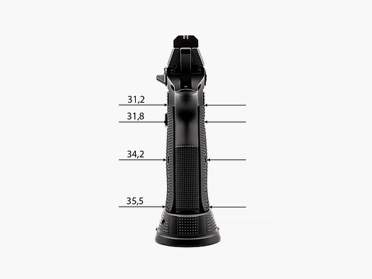 Eemann Tech Ultimate Aluminum Short Grips for CZ, Size: XL