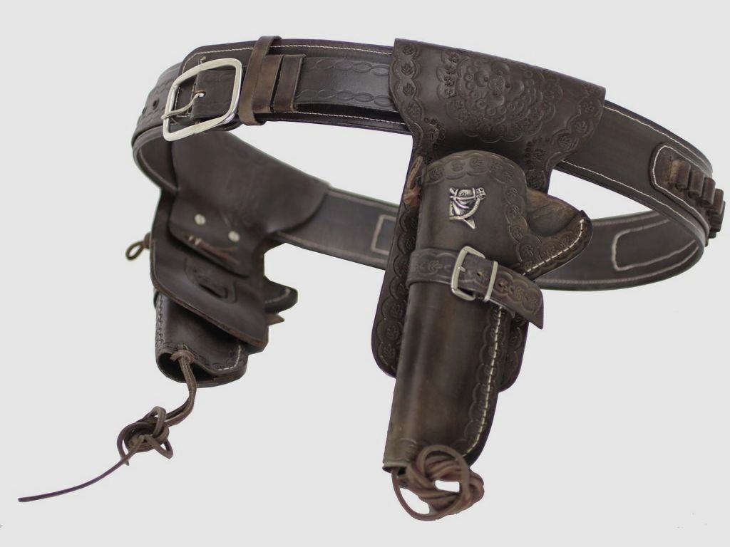 Doppelter Western-Sheriff-Gürtel, Bild 2 von 22