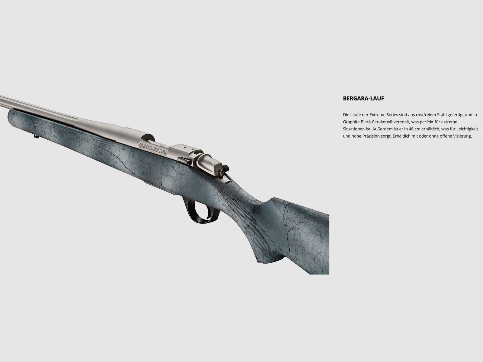 Bergara B14 Extreme Hunter 18" 5/8-24 UNEF Repetierbüchse