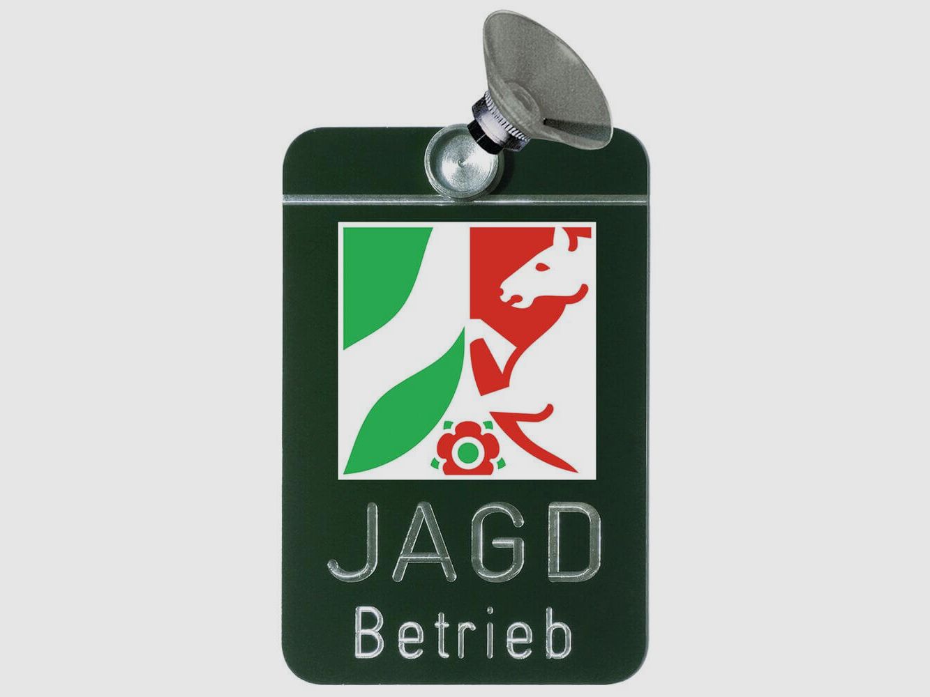 Magnet-Autoschild –  "Jagd Betrieb" Bayern