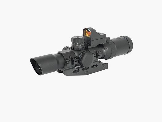 Luneta celownicza Assault Optic 1-4X28 LPVO z siatką Mil-Dot + kolimator