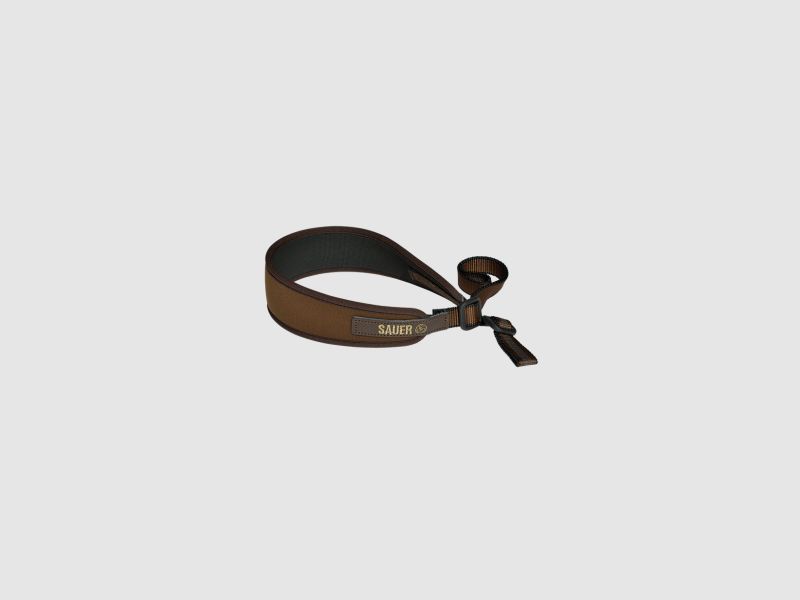 Sauer Neopren Gewehrriemen Elegance Braun
