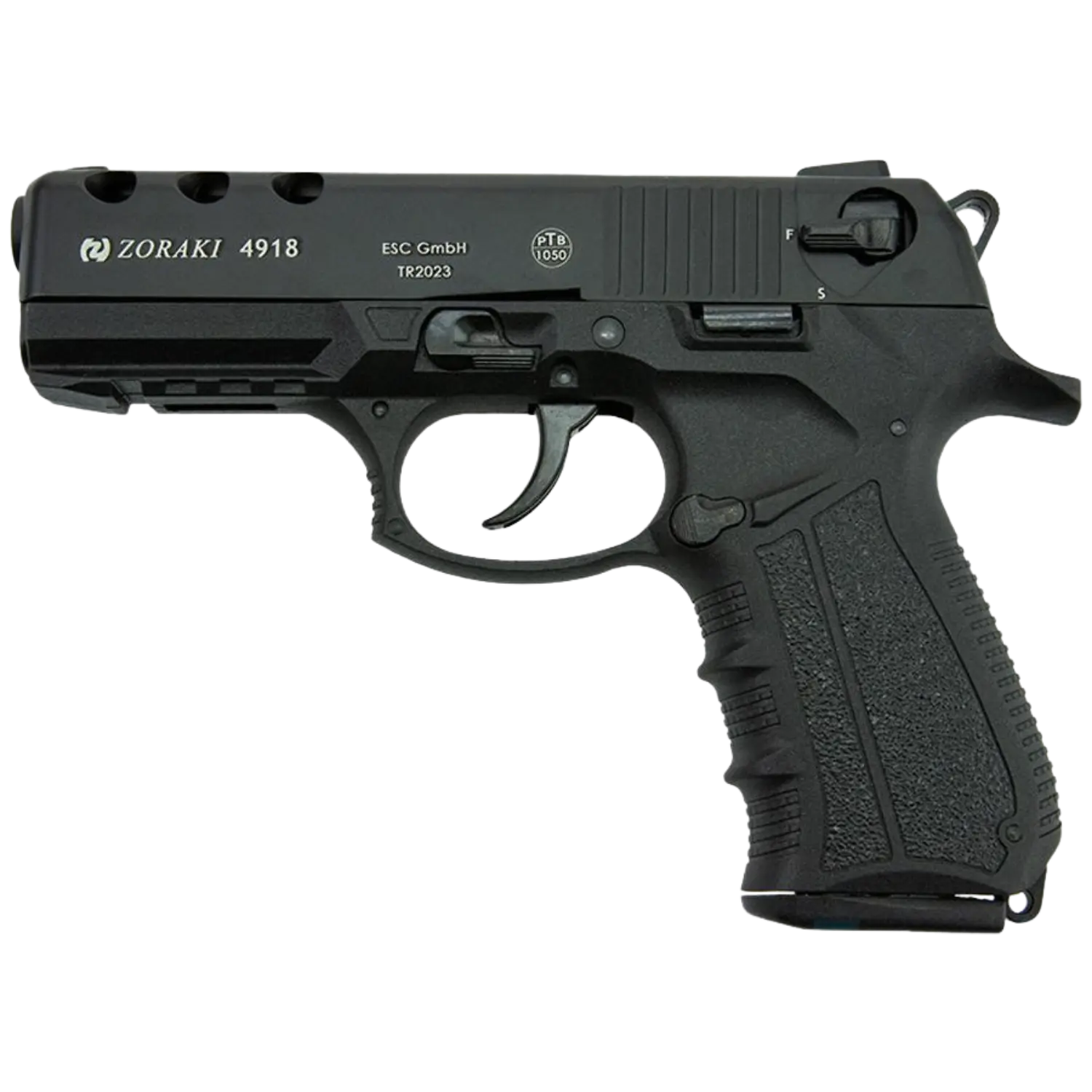 Zoraki 4918 Schreckschusspistole schwarz Kaliber 9mm P.A.K.