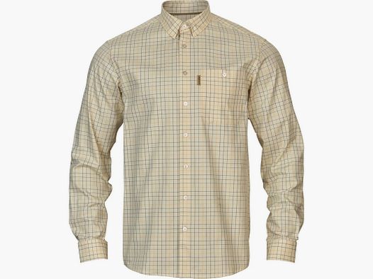 Camisa Härkila Portfield mandarin check