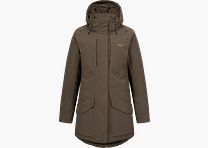 Damen Daunen-WP Jacke Janina Dunkelbraun Dunkelbraun 34
