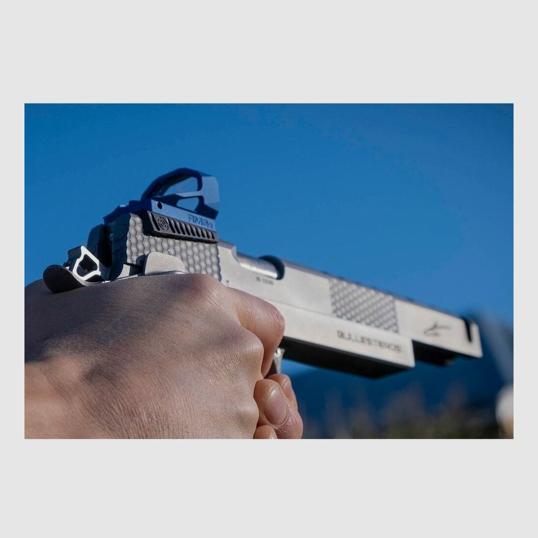 Shield Rotpunktvisier RMSx 8 MOA Dot Blue -