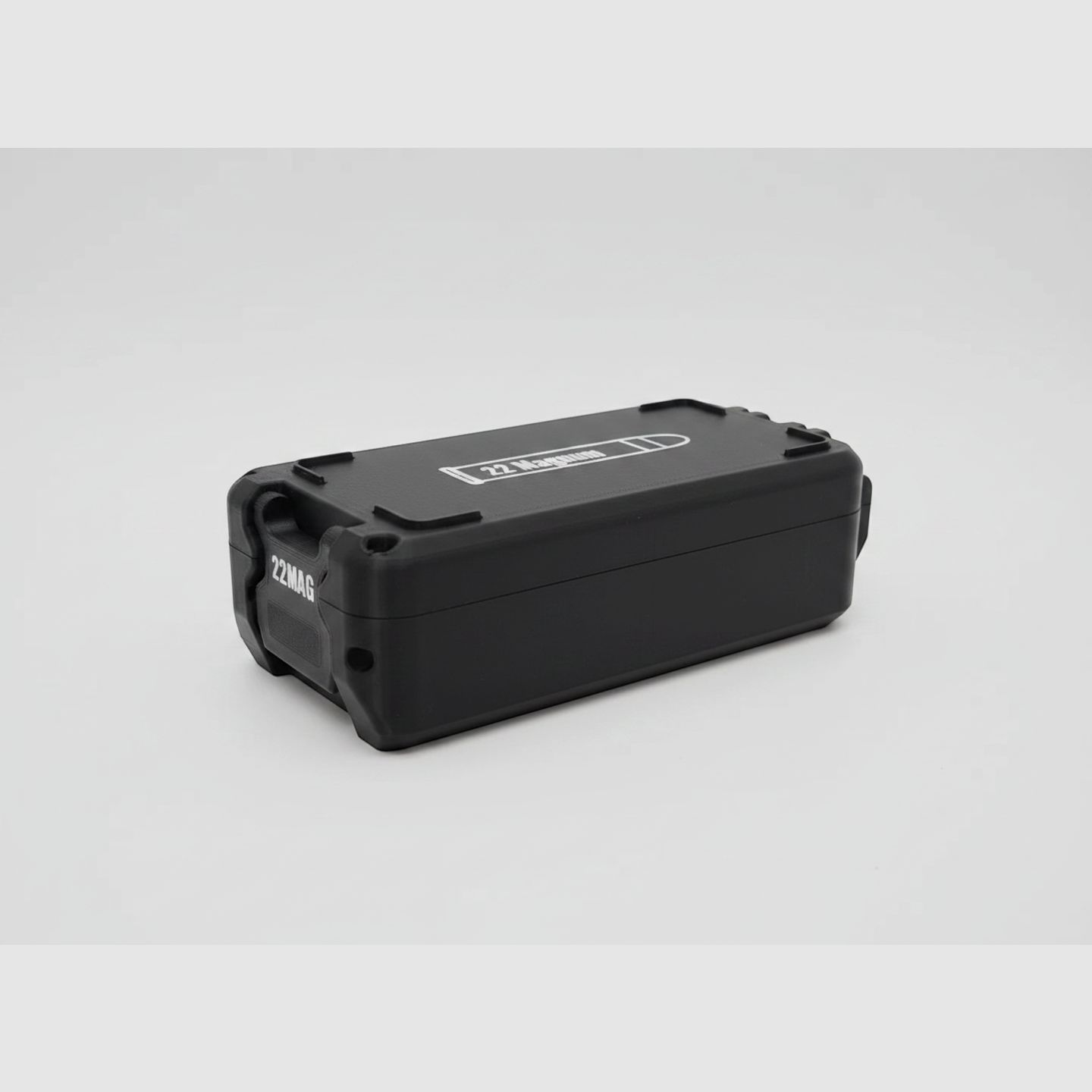Filamelt Munitionsbox / 22 WMR / 'Klapp- / Rastdeckel' / Patronenbox, Ammo Box