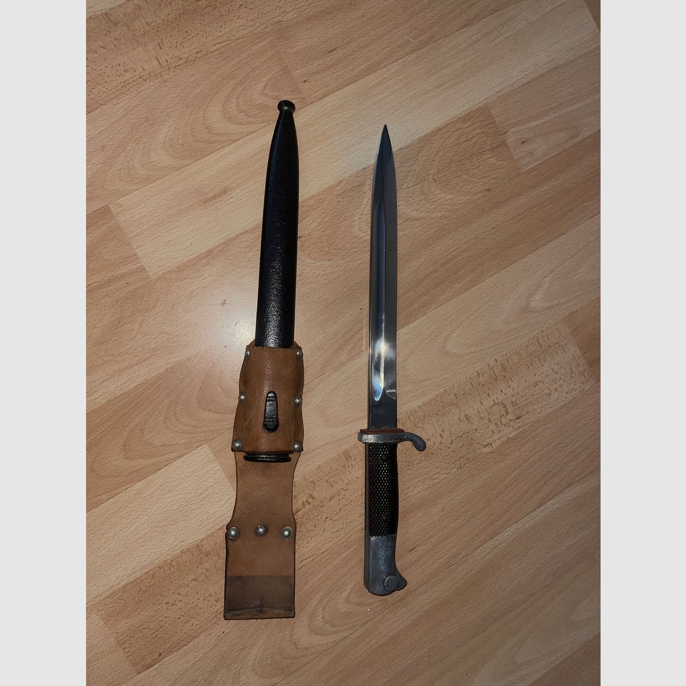 Ausgeh-Bajonett K98 Seitengewehr ALCOSO Solingen