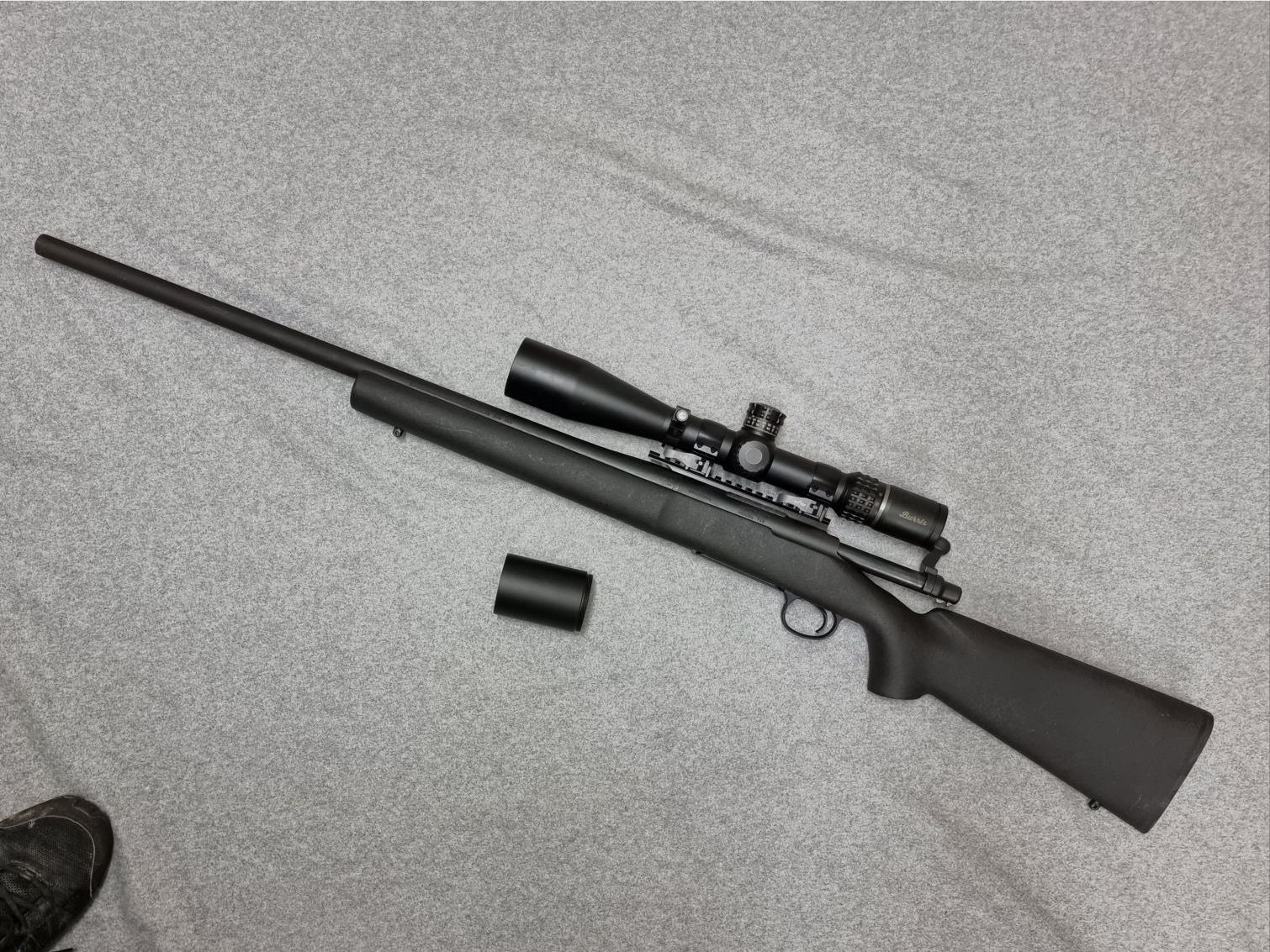 Remington 700 Police .223 Rem. Komplettpaket Long Range Burris XTR II 5-25x25 EAW