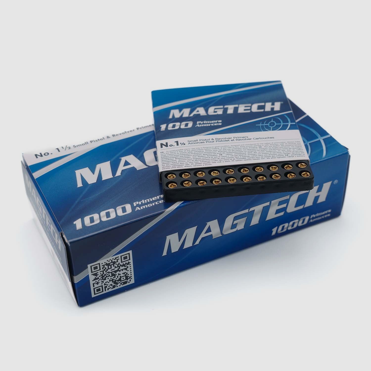 MAGTECH Primer / Zündhütchen – Small Pistol & Revolver 1½