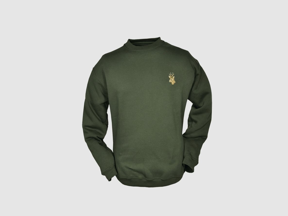 Sweatshirt dklgrün Rehbock Gr.XXL, Bild 1 von 2