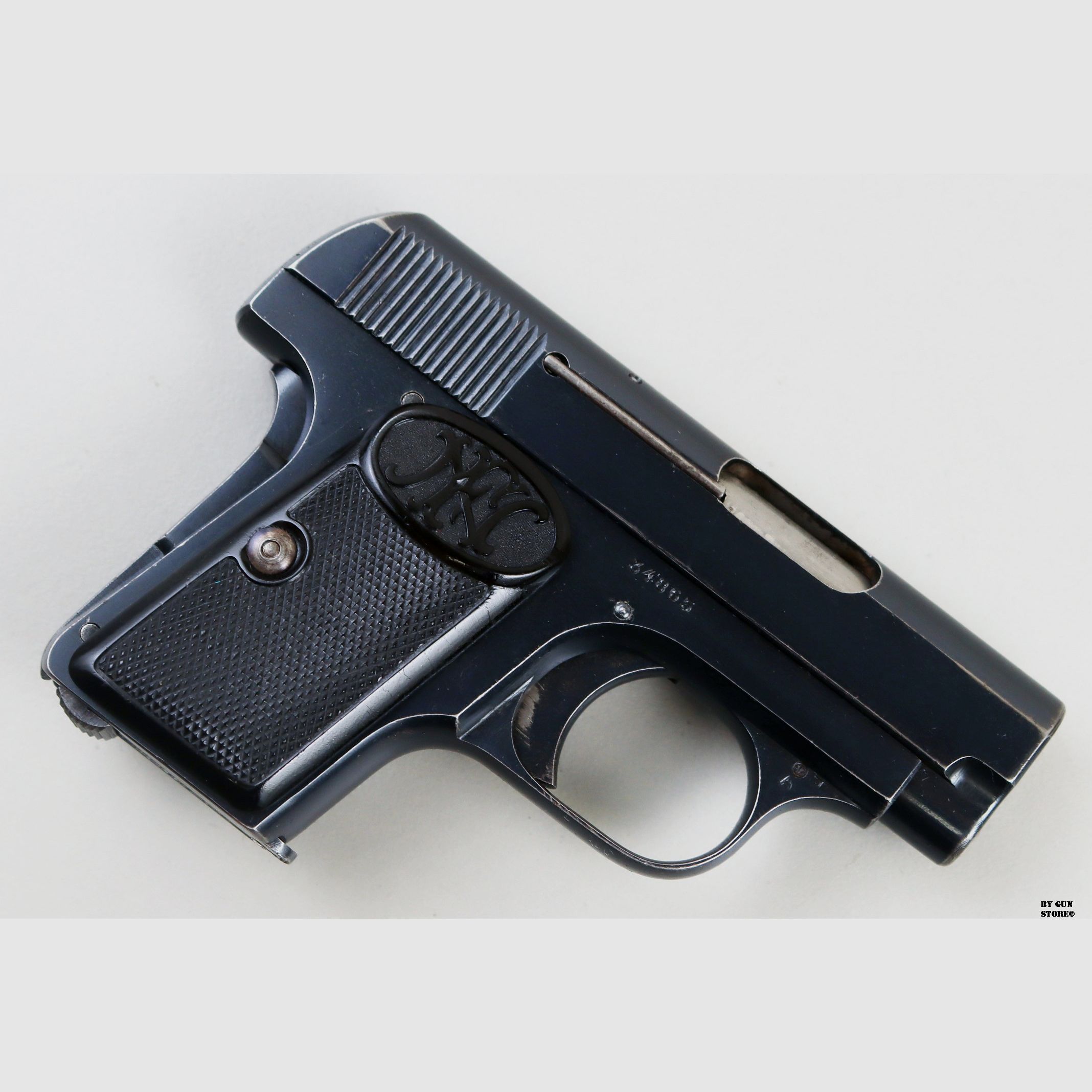 Pistole F.n. Browning mod. 1906 Kal. 6,35 Matr. 34865, Bild 4 von 7