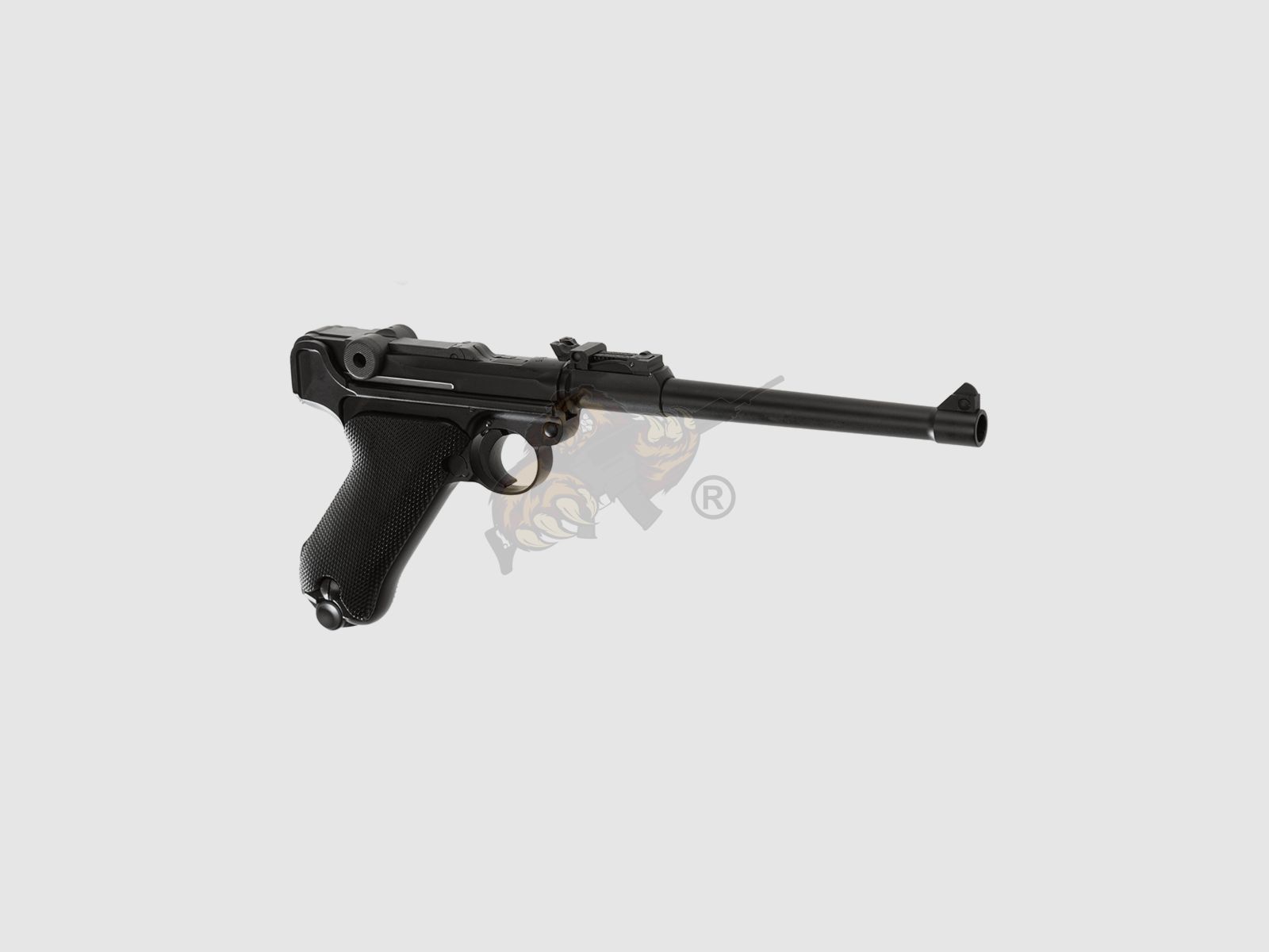 WE P08 "Ari-08" Vollmetall GBB schwarz -F-