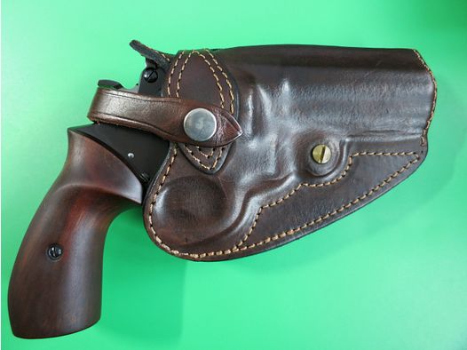 Das Beste! Heerlein Exklusiv Gürtelholster, .357 Magnum, 4", z. B. für Korth "Profi