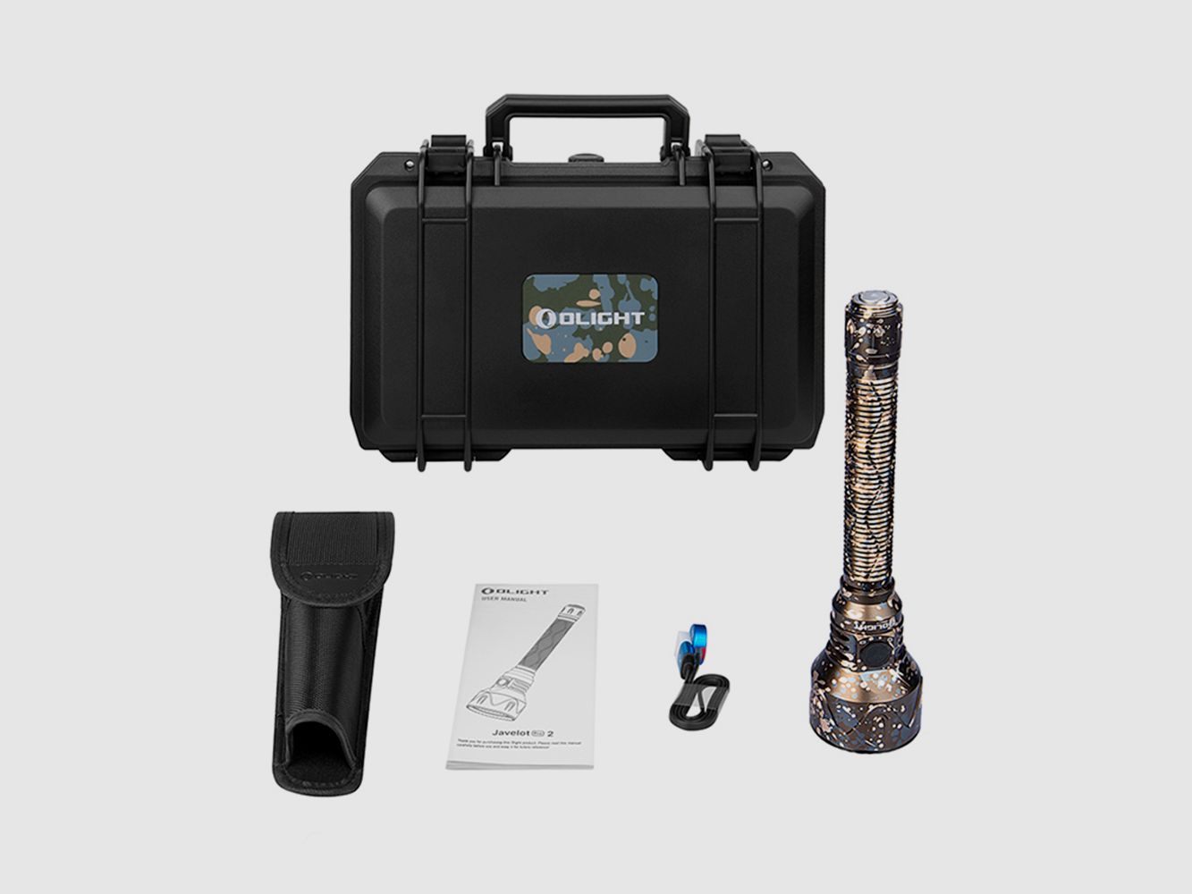 Linterna LED Javelot Pro 2 recargable 2.500 lum Olight negro, imagen 9 de 9