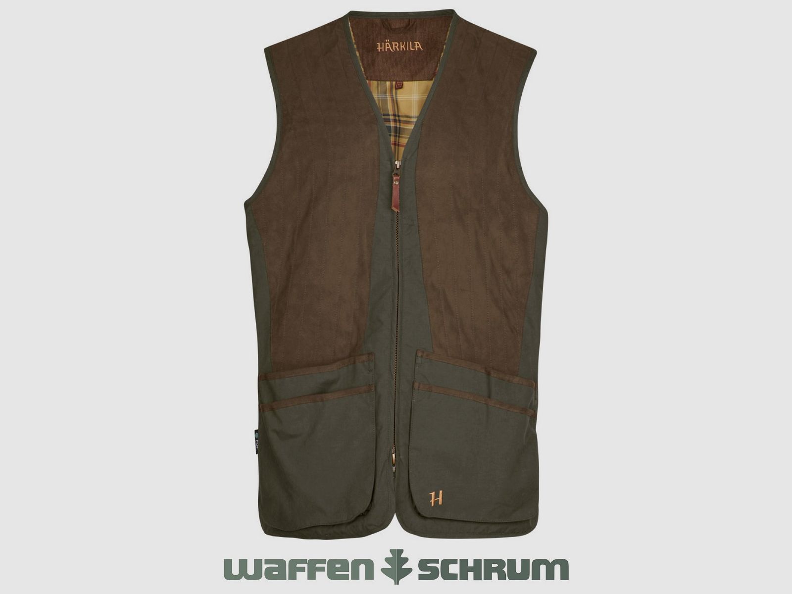 Härkila shooting vest Rannoch HSP Willow Green