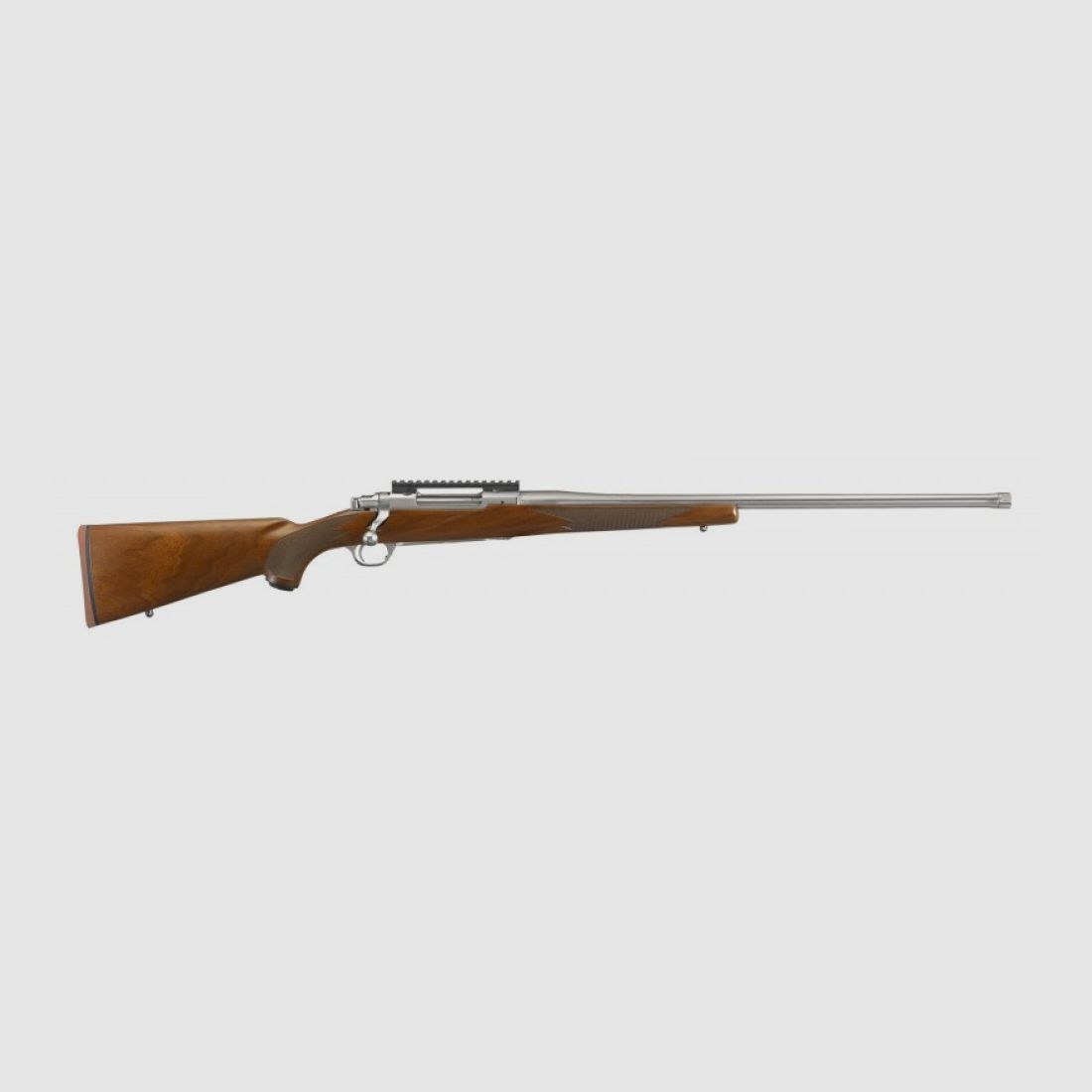 Ruger Hawkeye Hunter, 30-06 Sprg, Satin Stainless, 22", 4-rd