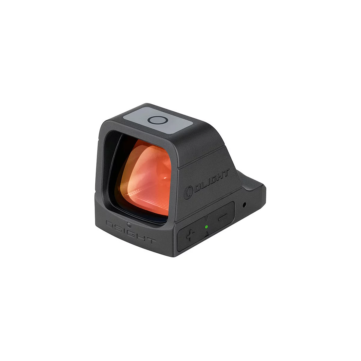 OLIGHT Osight Optic Green with percentage battery indicator