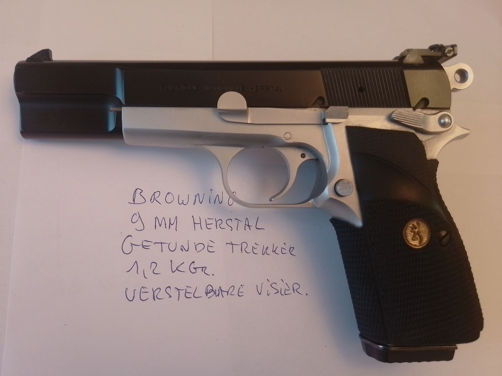 Browning 9mm HP FN Herstal