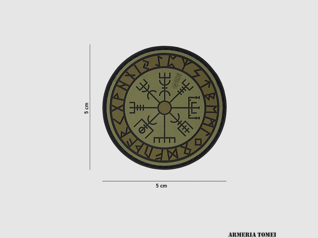 PATCH – 3D PVC PROTECTION SHIELD GREEN #17002