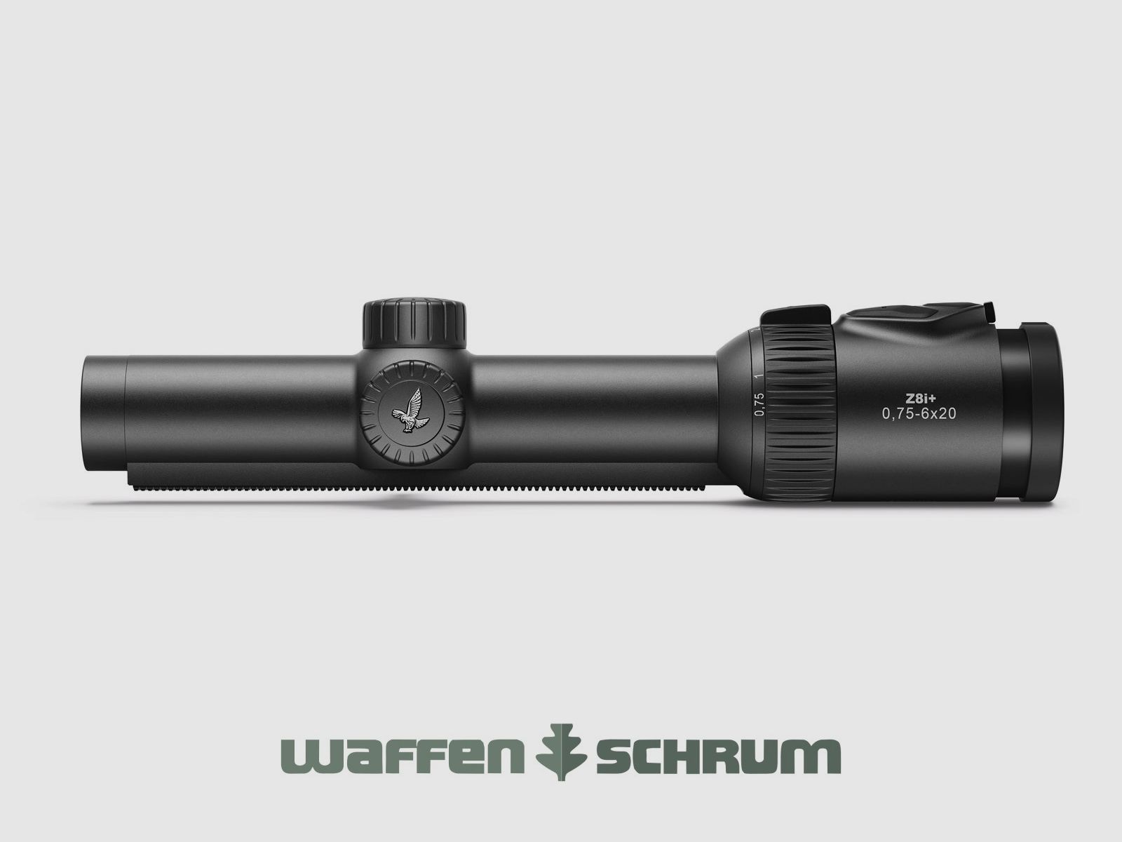 Swarovski Z8i+ - 0.75-6x20 SR with rail