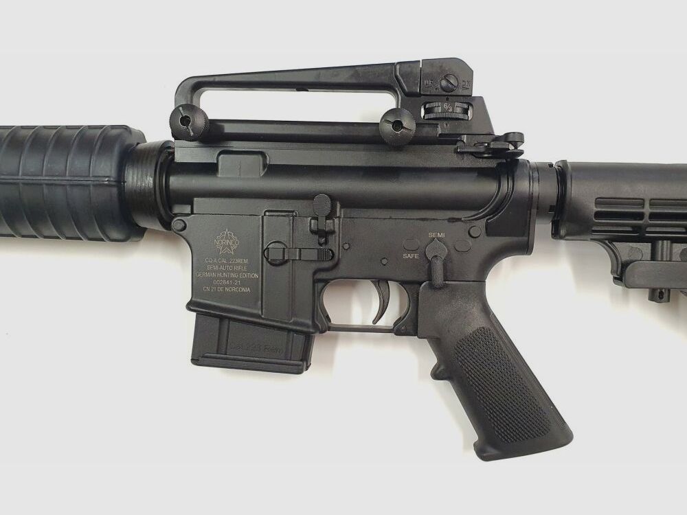 NORINCO Halbautomatische Büchse Norinco CQ-A AR15 M4 14,7" im Kaliber 223rem.Tragebügel,Delta-Visierung