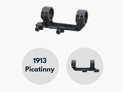 Vector Optics XASR-3032 X-Accu Block Mount for 30mm Tube, 21mm ext. Picatinny for AR, 20MOA Inclination, h=38mm